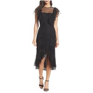 🎁 COOPER ST Rosie Ruffle Lace Midi Dress